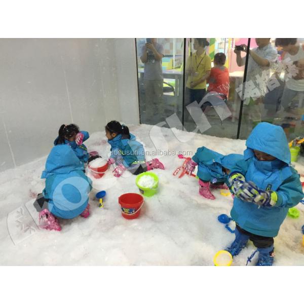 1000kg Ice Storage Capacity Artificial Snow Making Machine Design Real Snow Feeling