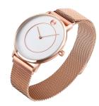 Gold watch stainless steel skmei quartz japan movement gold mens watch 9197