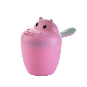 China Bottom Concave BPA Free Baby Bath Rinse Cup Safe Material factory