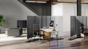 China 9mm 15mm Acoustic Office Dividers Polyester Acoustic Panel Divider factory