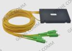 Single Mode 1x4 ABS Box PON Fiber Optic Cable Splitter