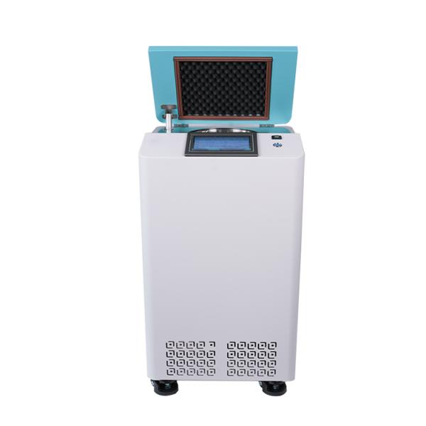 Precise temperature control high-throughput vertical freezing grinding