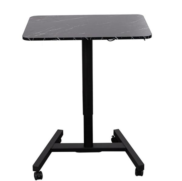 Executive Director Wooden Office Table with Pneumatic Height Adjustment and