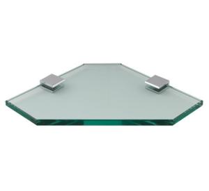 China Diamond Shape Custom Shower Shelves For Bathroom Corner Green factory
