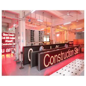 China En12966 Highway Gantry Suspended Vms Road Fixed Variable Information Led Traffic Display factory