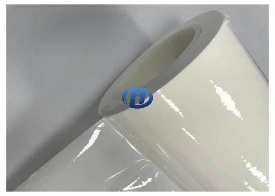 80 μM White LDPE Release Film UV Cured Silicone Coating Film No Silicone