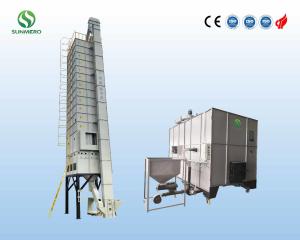 China Multipurpose Electric Rice Dryer 200 Tons With Husk Furnace factory