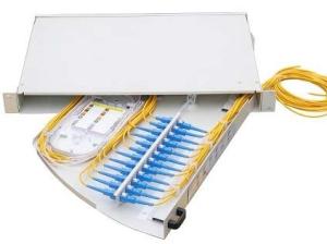 China Stable Fiber Distribution Cabinet Outdoor Drop Cable Cabinet 12 Or 24 Fibers factory