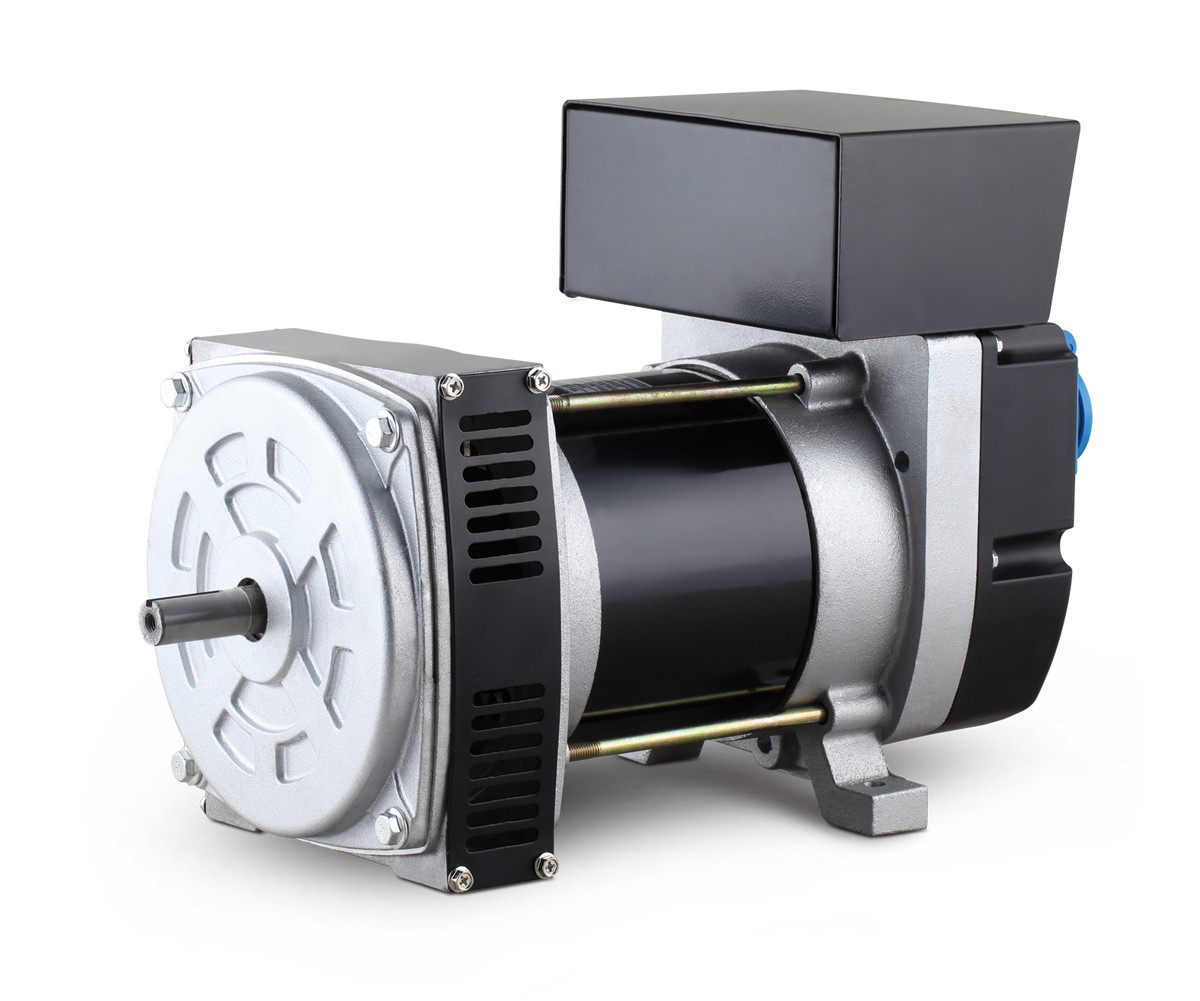 1500W AC Brush High Output Alternator 110 - 240V Voltage With OEM Shaft Ouput