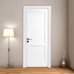 Home Hotel Apartment 3 Panel Solid Wood Doors MDF American Style Front Doors