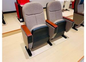 China 12mm Steel Structure Hidden Writing Table Church Auditorium Chairs factory