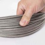 1000 Meters Length 8 X19 304/316 Stainless Steel Wire Rope Elevator Wire Rope