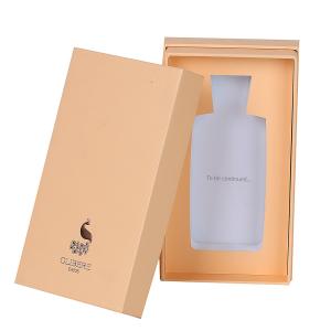 China Luxury custom design handmade base &amp; lid packaging box for perfume factory