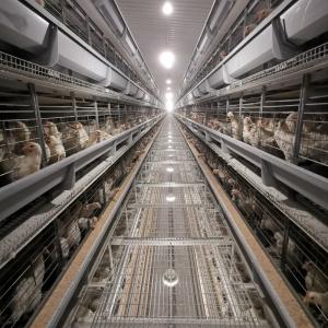 China Layer Chicken Farming Poultry Equipment Manufacturers Battery Chicken Cages factory