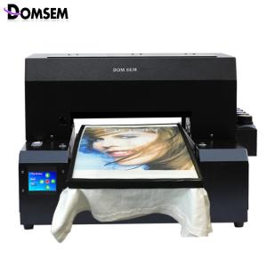 China Automatic Flatbed T Shirt Printing Machine High Resolution 6 Colors Channels factory