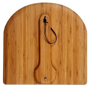China Customized Bamboo Pizza Board Personalised Shaped For Indoor And Outdoor factory