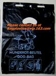 Soft loop handle 100% biodegradable plastic bags plastic bag biodegradable,
