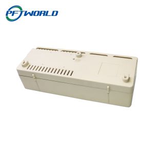 Precision Injection Molding Parts White ABS Plastic Instrument Enclosures