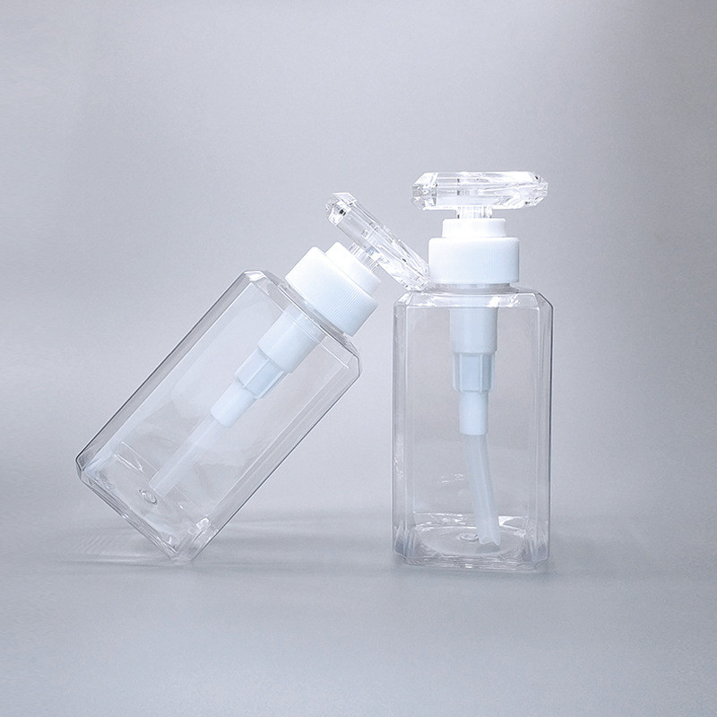 10oz 300ml Pet Empty Shampoo Bottles With Pump Containers Plastic Foaming Soap Dispenser