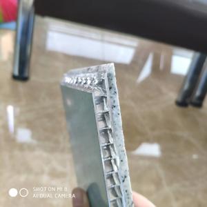 China Custom Size Alu Honeycomb Lightweight Stone Panels SGS factory