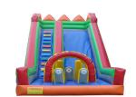 Kids Commercial Inflatable Slide Colorful UV Resistance With Side Climbing