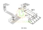 Commercial Residential Tile Roofs Aluminum Alloy Mounting Systems