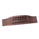 Durable 12 String Electric Guitar Bridge Rosewood With 72*3mm Slot