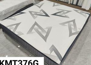 China Breathable Knitted Polyester Fabric 230CM Jacquard Mattress Fabric factory