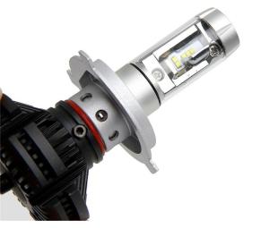 China 50W 6000LM Pure White 6500K LED Headlight Bulb factory