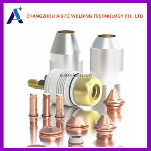 China AJAN Plasma Cutting Machine Consumables Copper Nozzle For Plasma Cutter factory