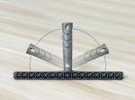 Window Glass Washer Plastic Swivel T Shape Frame Holder