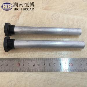 China Diameter 19mm Extruded Magnesium Anode Solid Flexible Rod For Plumbing Heating Cooling factory