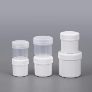 China Clear White Butter Storage Small Plastic Jars Canning For Food Powder 30ml-1000ml factory