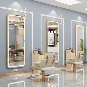 China Large LED Backlit Hair Salon Full Length Mirrors Oversize Dressing Mirror factory