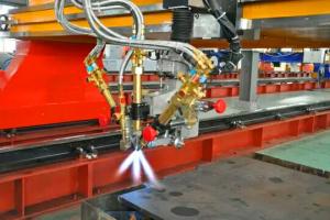 China Gantry type CNC oxy-fuel bevel Cutting Machine factory