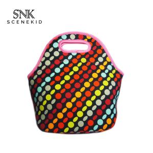 China Shopping Outdoor Printing Cooler Neoprene Lunch Bag factory