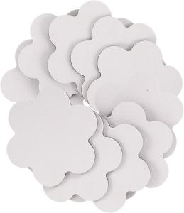 China OEM ODM Flower Shape Artists Canvas Boards 100% Pure Cotton Canvas Panels White factory