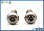 304/316 Stainless Steel Button Head Pin-in Hex Tamper Resistant Screw