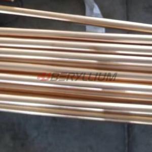 China Becu TB00 Annealing Beryllium Copper Round Bar Uns C17000 For Electrical Connectors factory