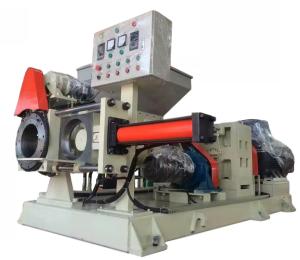 China CE 45KW Two Rotors Forced Feed Rubber Strainer Extruder factory