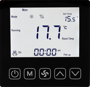 China RS485 Durable Bacnet 2 Pipe 230V Fan Coil Unit Thermostat factory