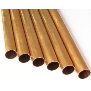 China Grade Brass Copper Material Seamless 3/8'' Brass Copper H62/H68 Copper Tube Soft Mirror Customized Large Stock factory