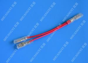 China Y Spade Customized 250 Type Terminal Connector Electric Cable Assembly factory
