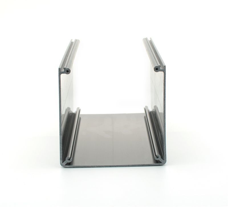 PVC White U Type Channel to Protect Construction Plastic Profile