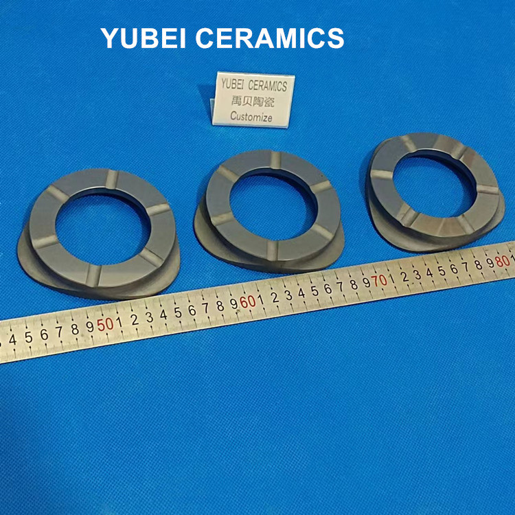 High Hardness Silicon Carbide Ceramic Bushing And Rings With Corrosion Resistance