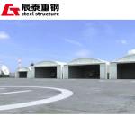Against Corrosion Prefabricated Steel Hangar Buildings Customized