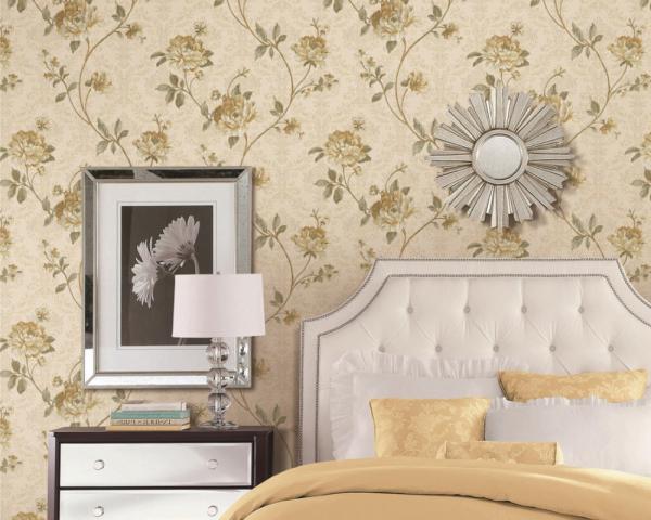 Newest Fancy Floral Design Wallcovering 1.06M Korea Wallpaper Hotel Wall Decor
