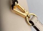 Women'S Black Handhold Luxury Bucket Bag With Lock Catch