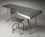 Salon Vintage Table Butler Midway Aviator Desk PE Foam Packing