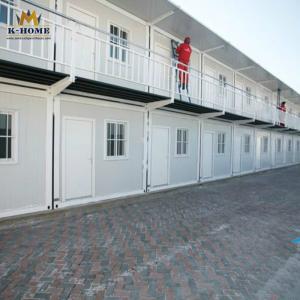 China Galvanized Steel Frame Sandwich Panel Container House Easy Assembly factory